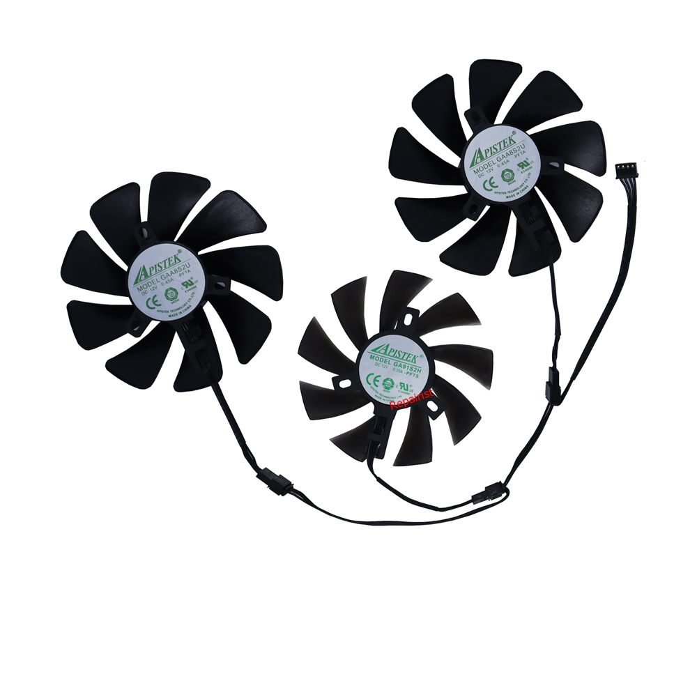 3Pcs/Set,DIY GAA8S2U GA91S2H,G - Rx 6700 Xt 12Gb Graphics Card 评论和价格