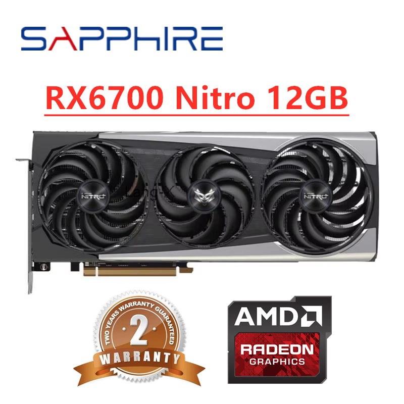 GPU Sapphire RX 6700 XT 6700XT - Rx 6700 Xt 12Gb Graphics Card 评论和价格