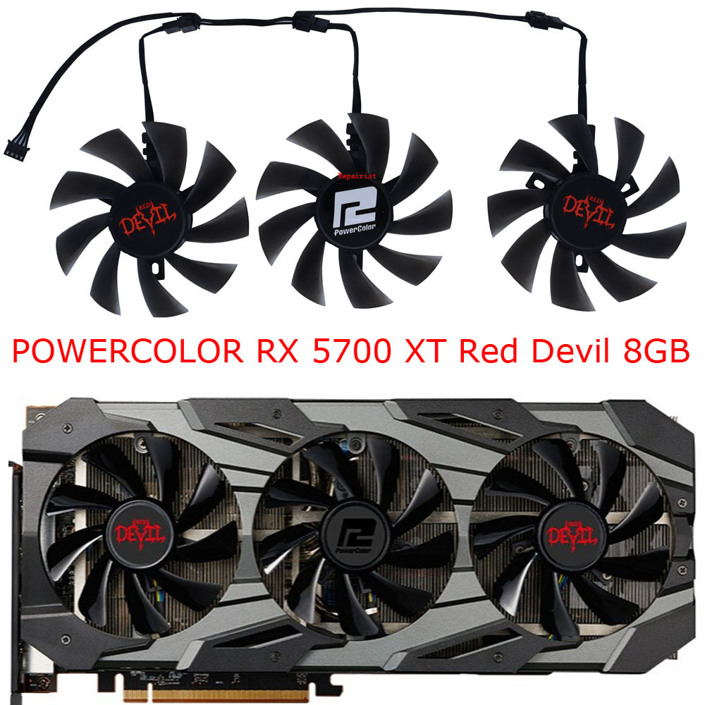 3Pcs/Set,DIY Cooler,T129215BU, - Rx 5700 Xt 8Gb Video Card 评论和价格