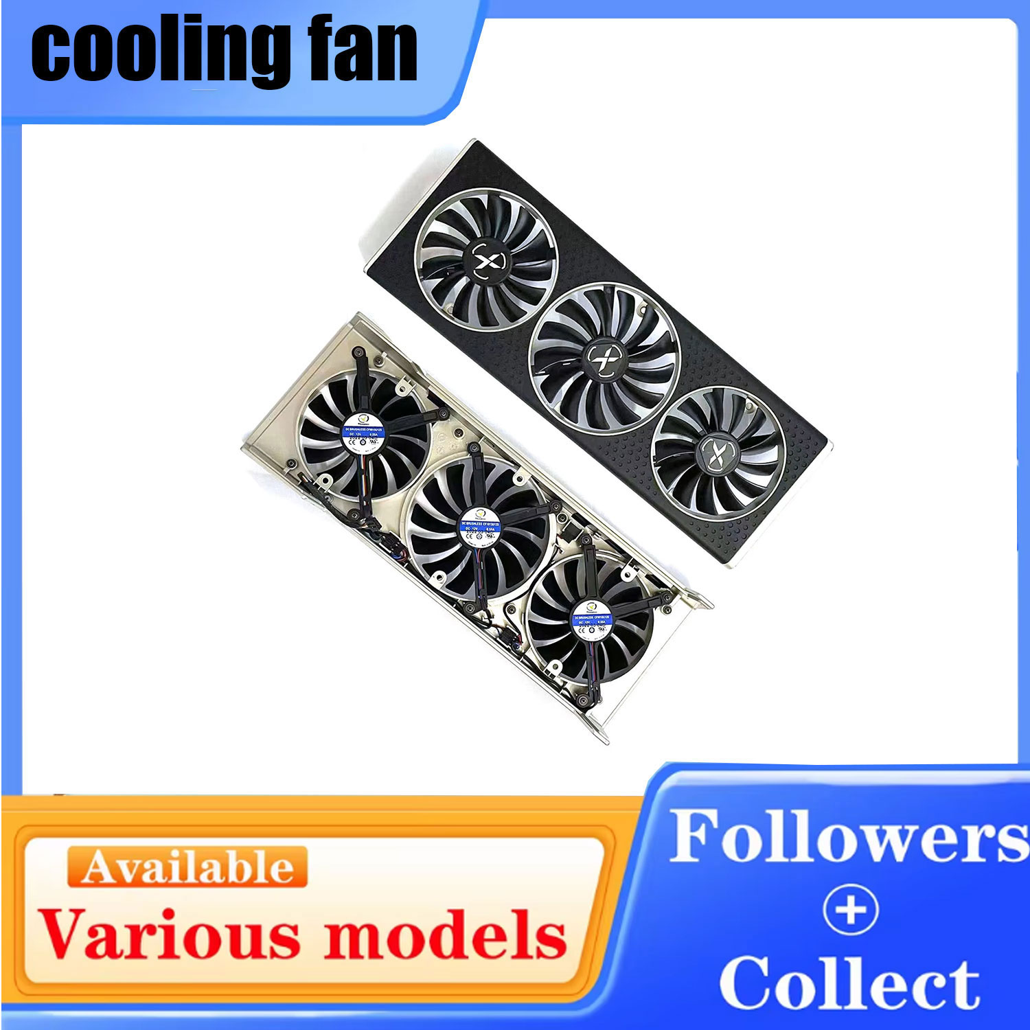 Cooling fan and casing CF9015U - Rx 6700 Xt 12Gb Graphics Card 评论和价格