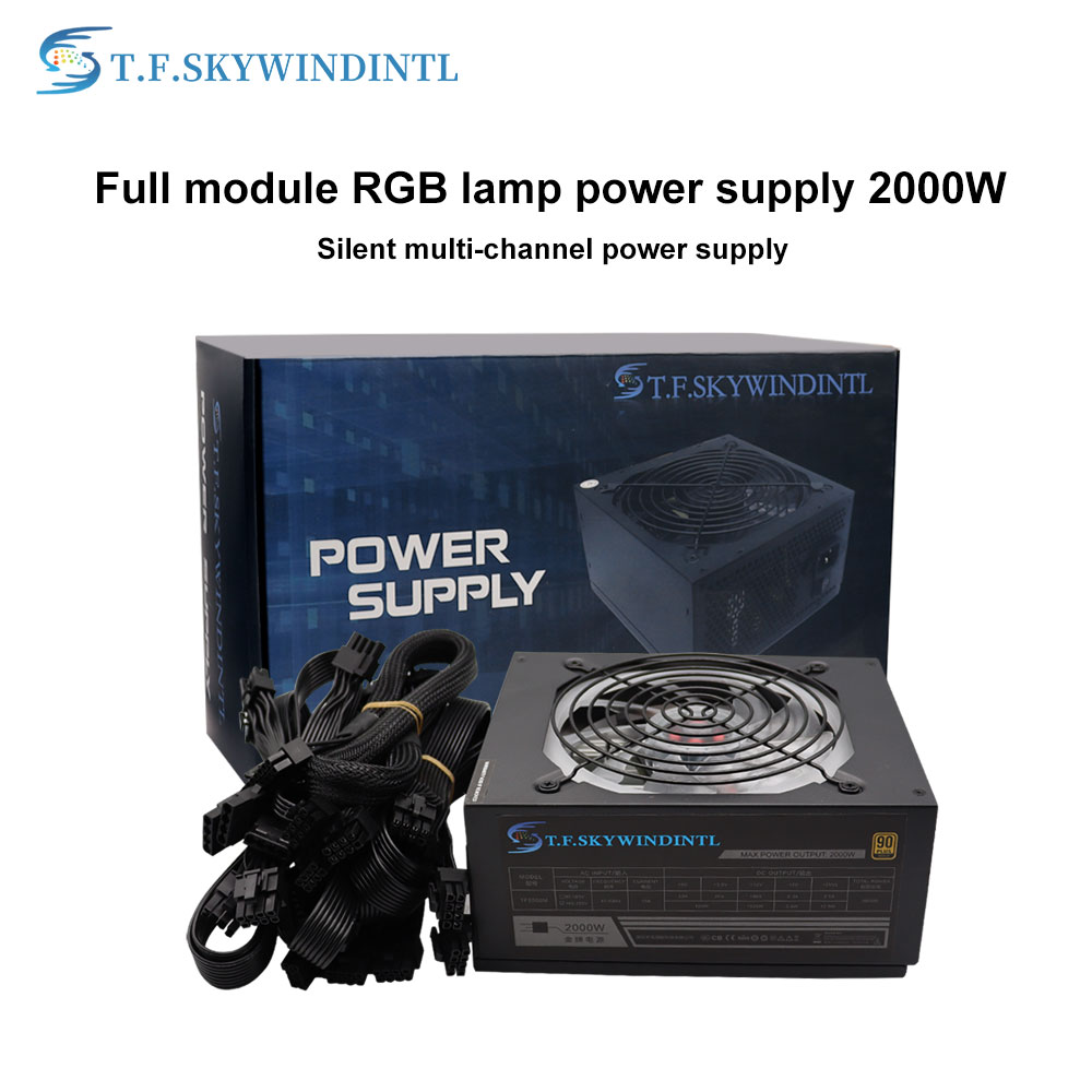 2000W RGB Full Moduler ATX Pow - 2000W Atx Mining Power Supply 评论和价格