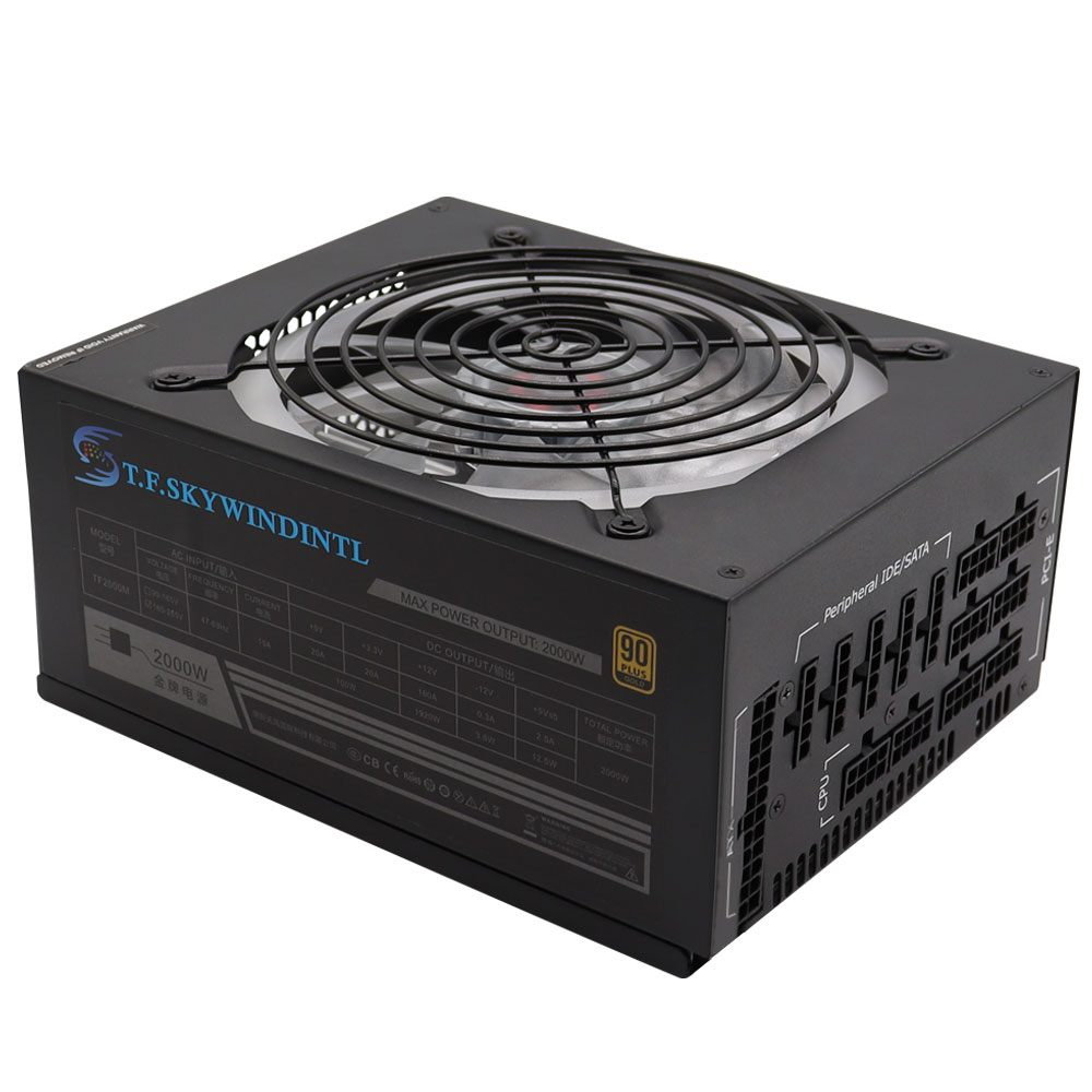 2000W RGB Full Moduler ATX Pow - 2000W Atx Mining Power Supply 评论和价格