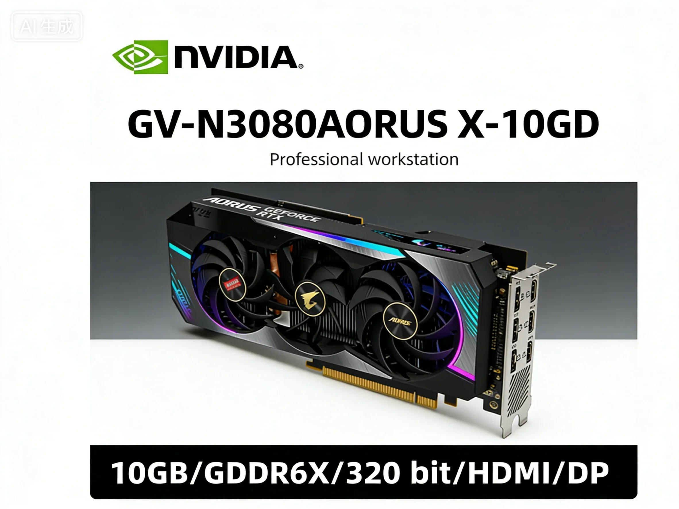RTX 3080 GPU GIGABYTE GV-N3080 - Rtx 3080 10Gb Gpu 评论和价格