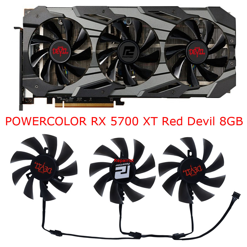 3Pcs/Set,DIY T129215BU,GPU Gra - Rx 5700 Xt 8Gb Video Card 评论和价格