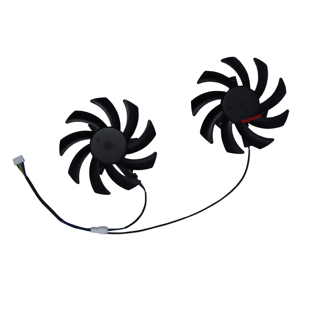 Video Card Fan GPU Cooler For  - Rx 5700 Xt 8Gb Video Card 评论和价格