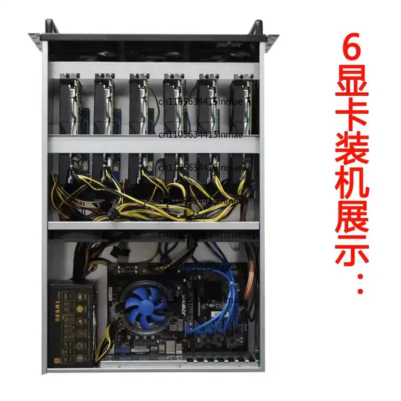 Control Computer Violent Fan 4 - 8 Gpu 4U Server Chassis 评论和价格