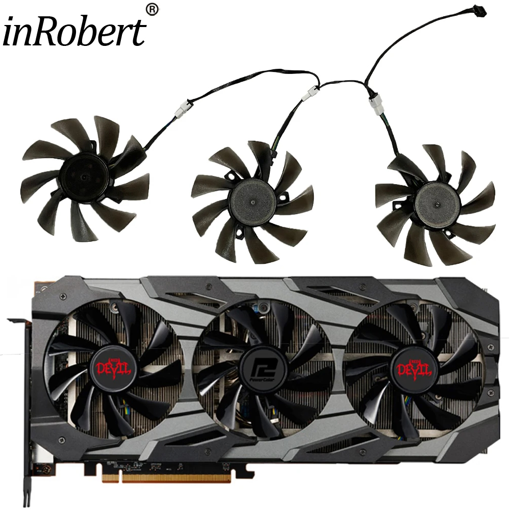 DIY 85MM T129215SU Video Card  - Rx 5700 Xt 8Gb Video Card 评论和价格