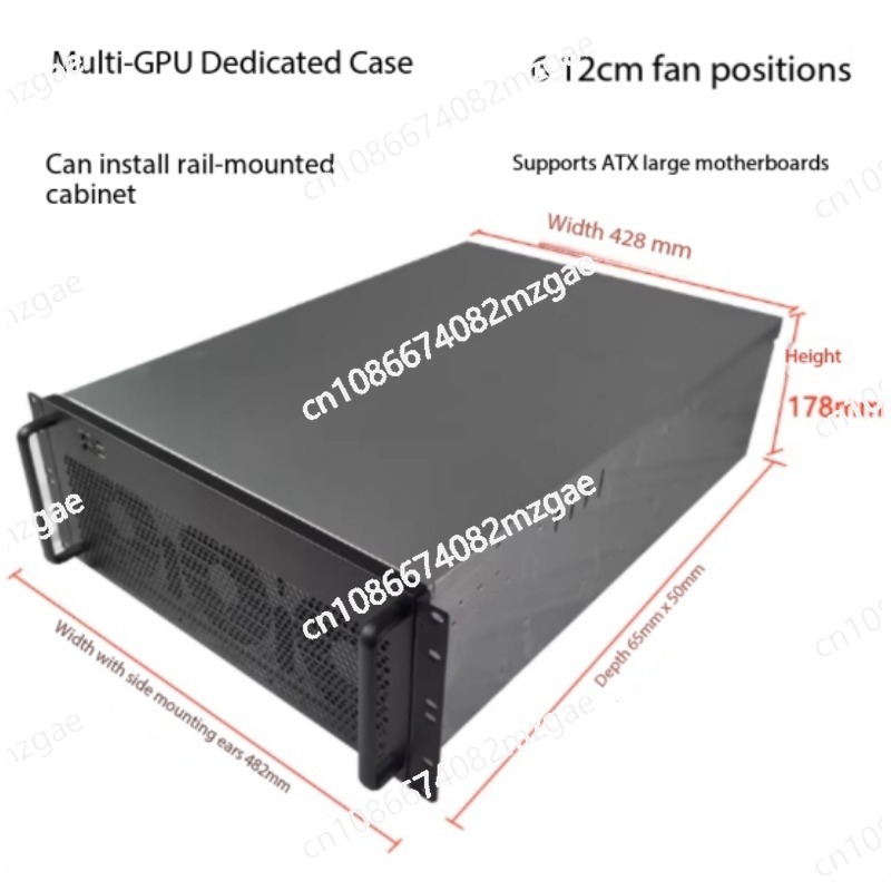 4U multi-graphics card chassis - 8 Gpu 4U Server Chassis 评论和价格