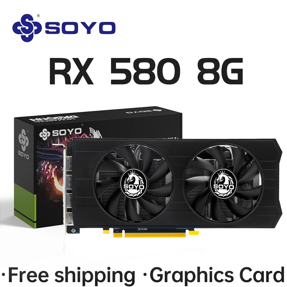 SOYO AMD Radeon RX580 8GB Grap - Rtx 3070 8Gb Graphics Card 评论和价格